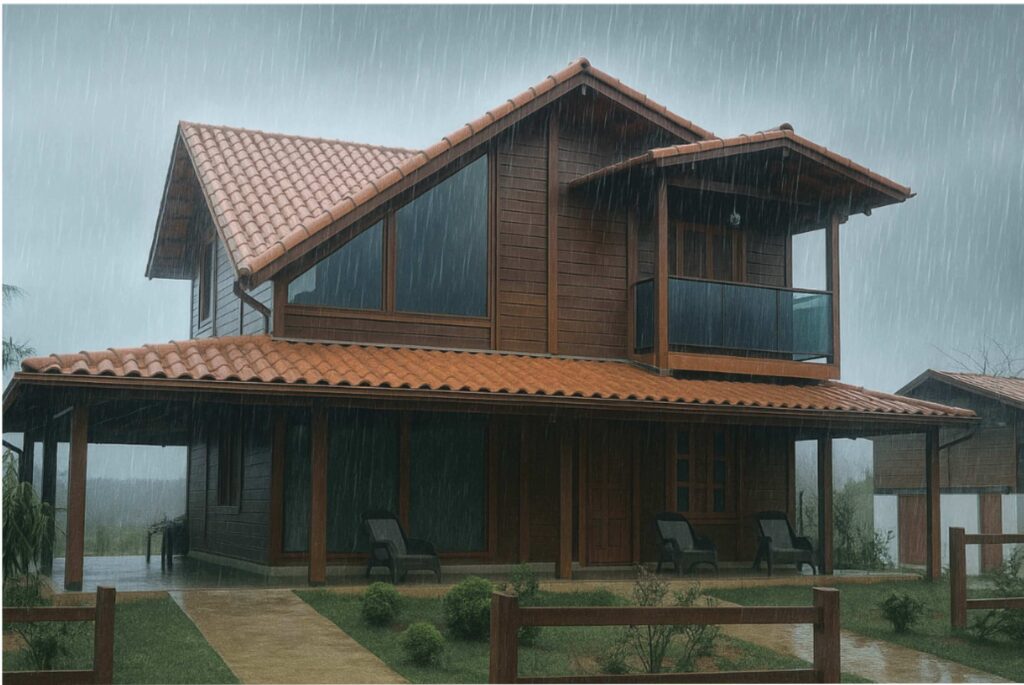 Casa de Madeira Resiste à Chuva e ao Tempo? Descubra a Verdade Antes de Construir